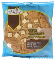 Sweet Moments White Chocolate Chip Cookies - 12 x 85g